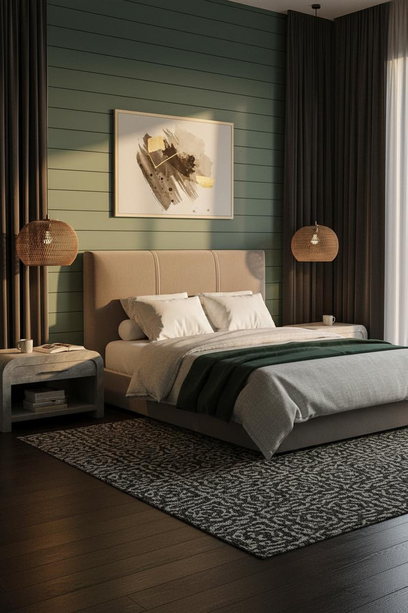 couples-bedroom-sage-green-accent-wall.jpg