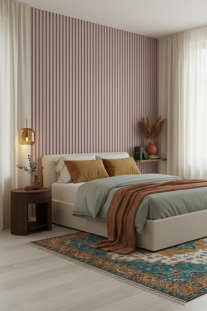 Cozy Colorful Bedroom Jewel Tones