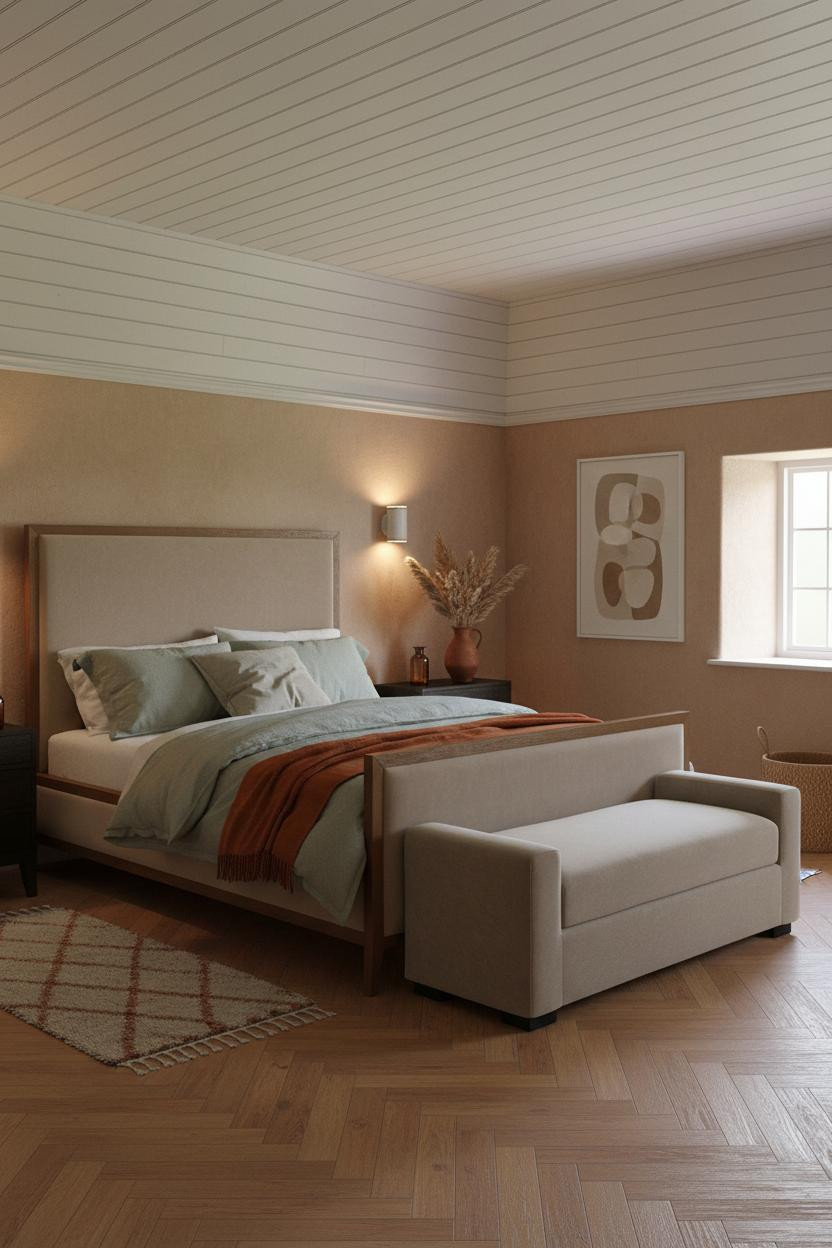 Cozy Cottage Bedroom Vintage Welsh Farmhouse