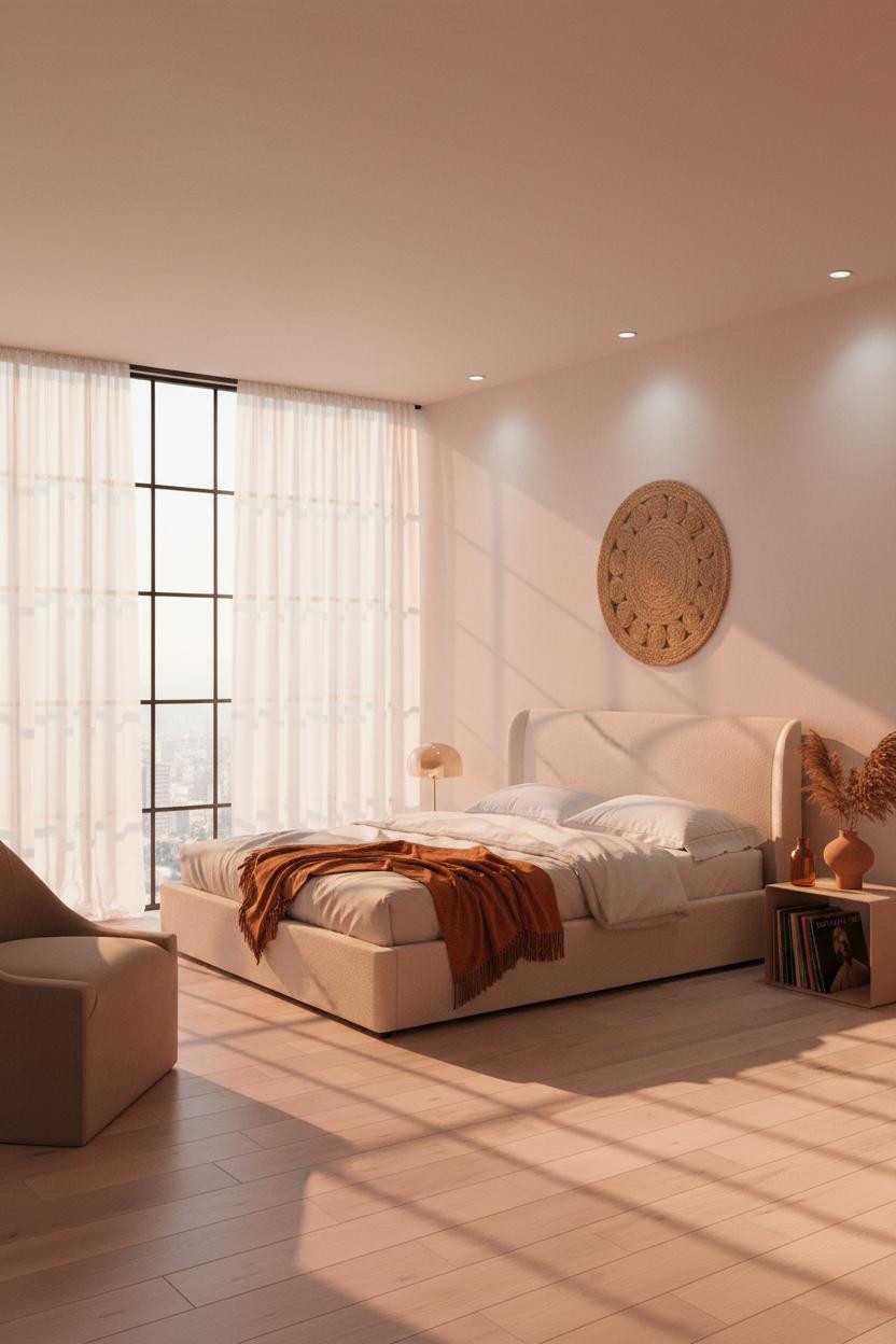 Cozy Girly Bedroom Pink Scandi Aesthetic