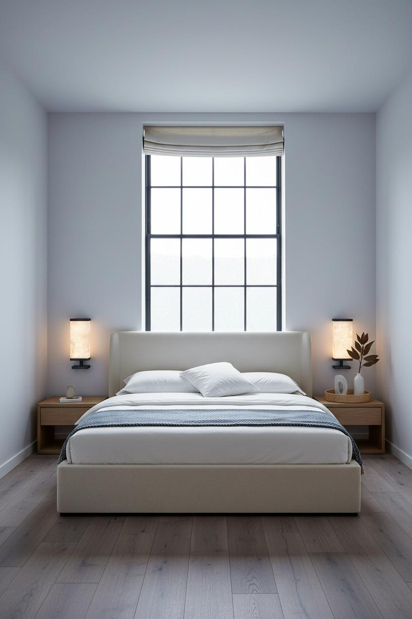 Cozy Small Bedroom Minimal Design