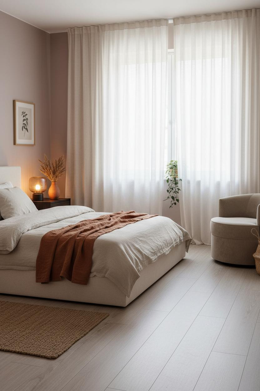 Cozy Teen Bedroom Simple Botanical