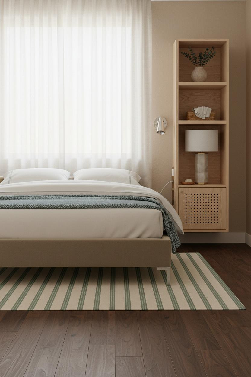 CPAP Nightstand Narrow Wall Mounted Storage