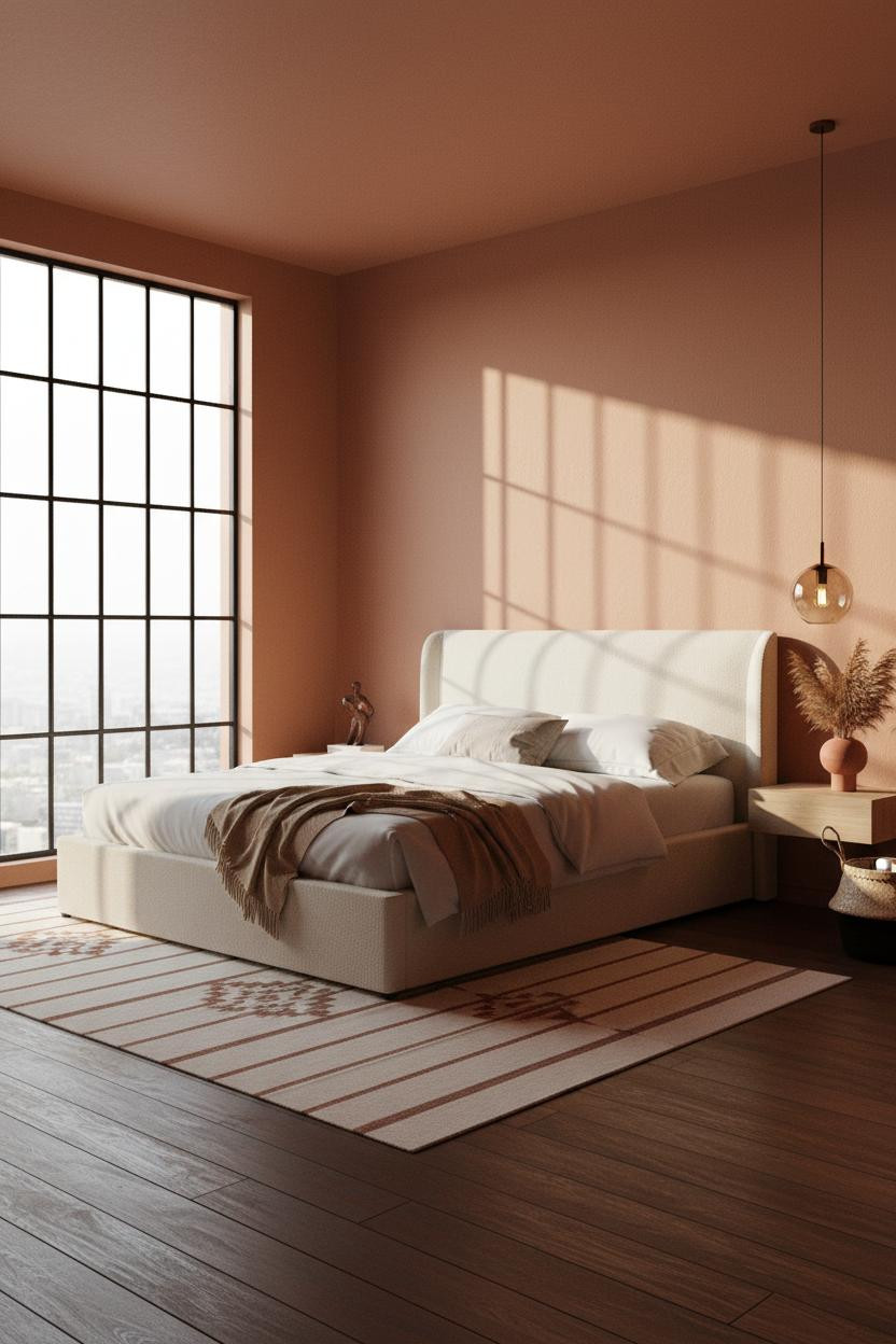 Cute Bedroom Small Rooms Women Terracotta
