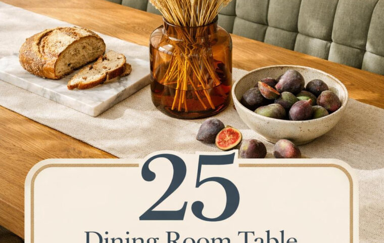 25+ Dining Room Table Centerpiece Ideas That Feel Like a Magazine Spread