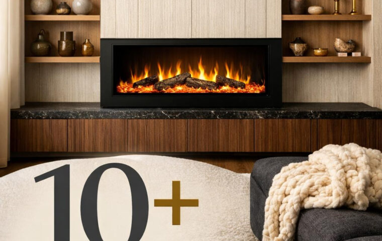 10+ Electric Fireplace Ideas That Feel Cozy and Modern