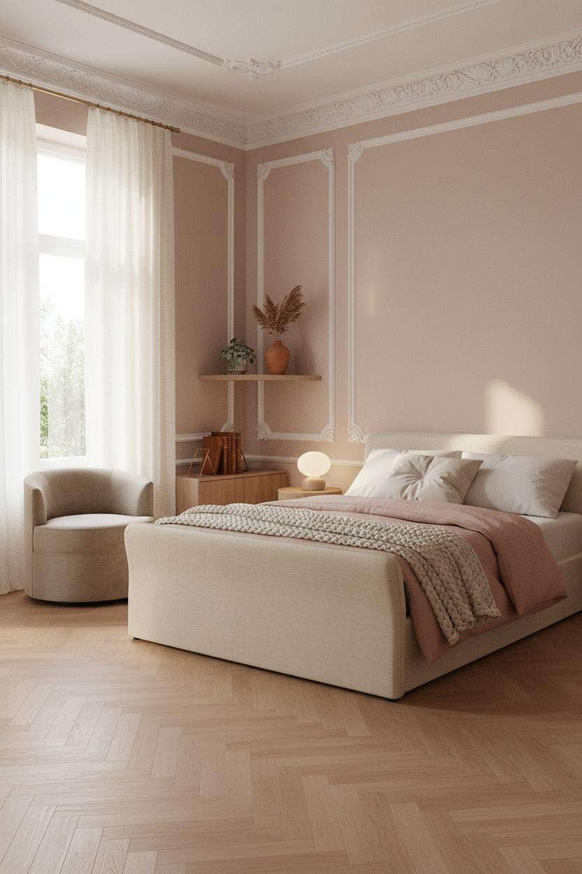 Girly Bedroom Ideas Women Pink Parisian