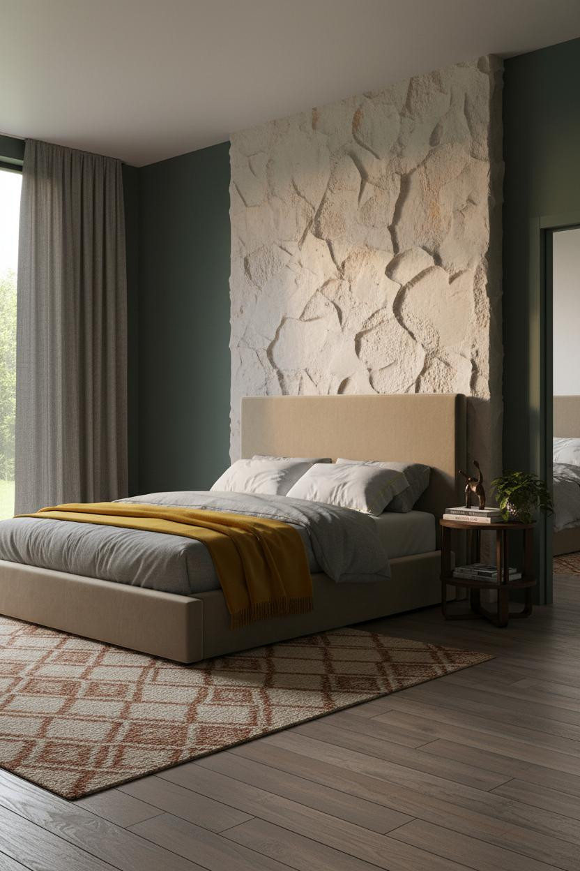 Gray Bed Frame Bedroom Ideas Modern Farmhouse