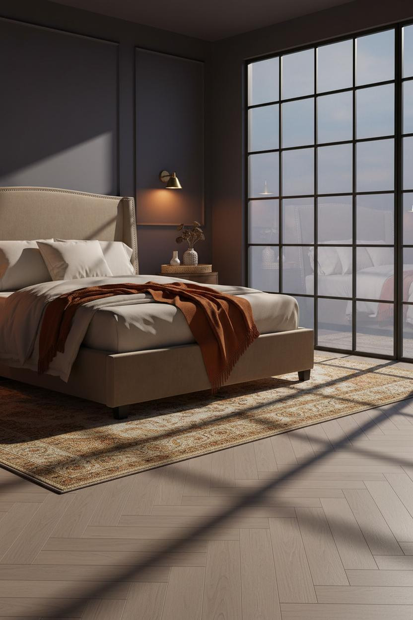 Gray Bed Frame Bedroom Ideas Modern