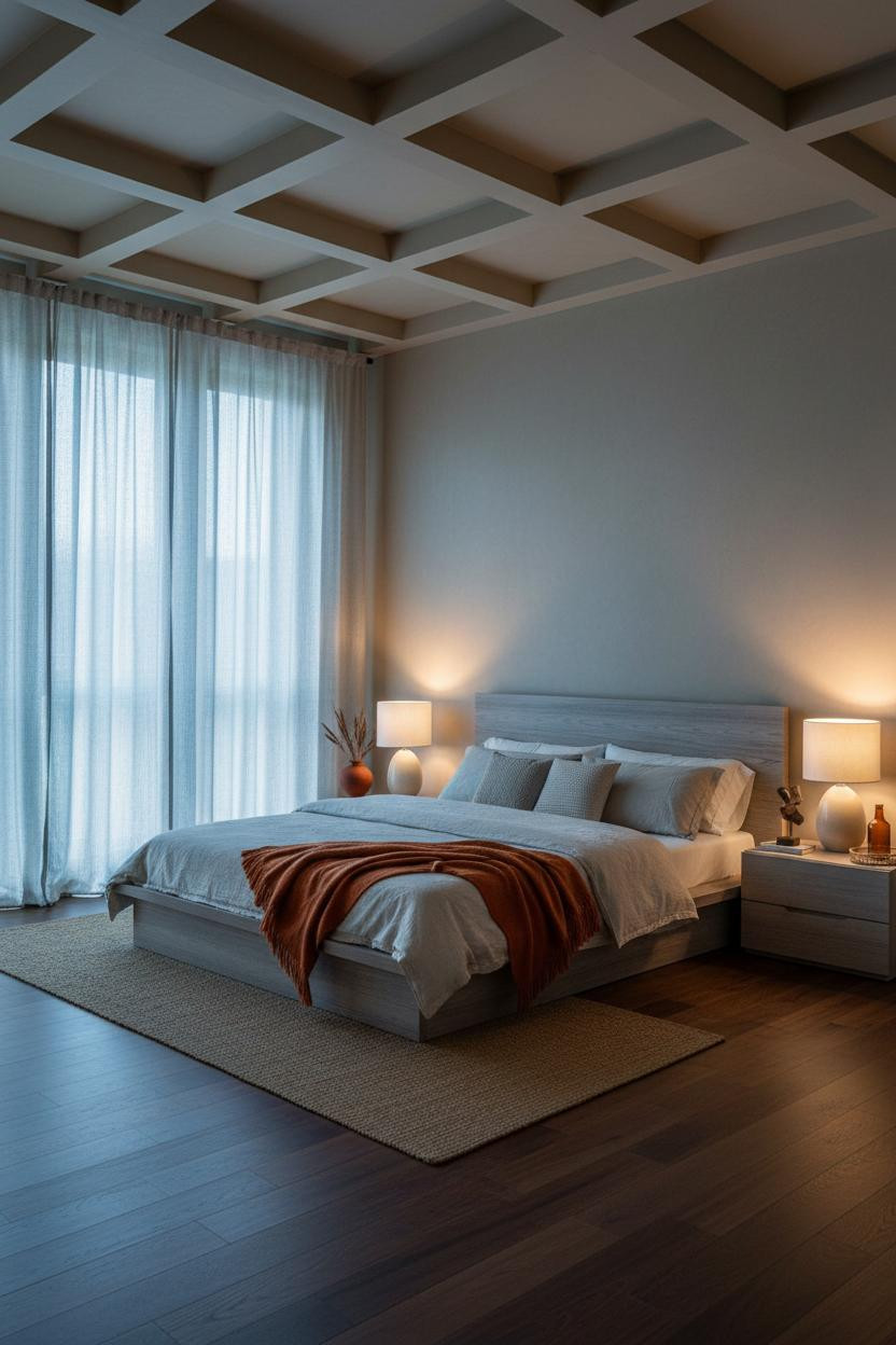 Grey Bed Frame Bedroom Ideas Modern