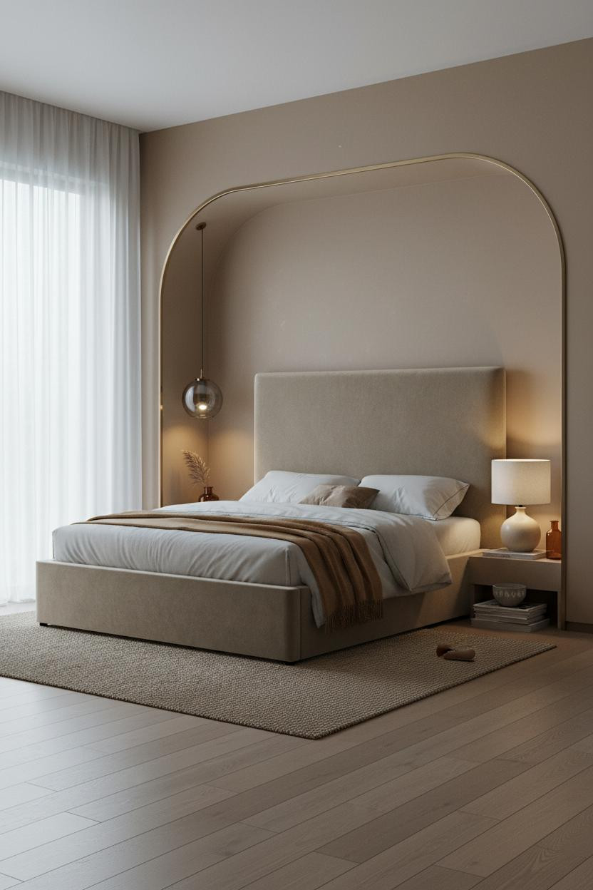 Grown Women Bedroom Cozy Glam Alcove