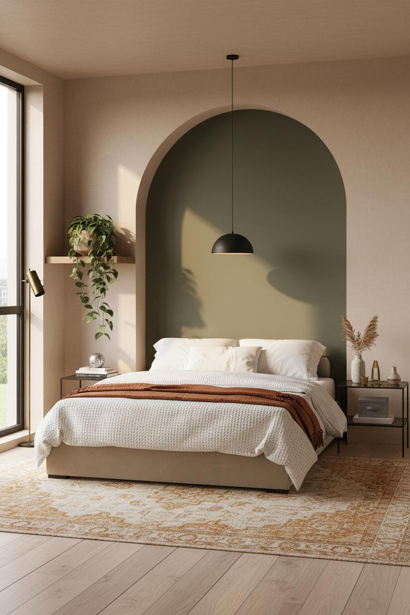 Loft Bedroom Ideas Adults Arch Niche