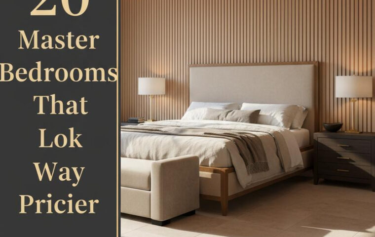 20+ Luxury Master Bedrooms That Feel Like a Five-Star Suite