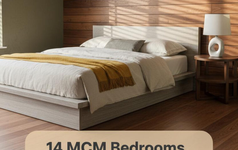 Your MCM Bedroom Actually Has Too Much Going On (14+ Fixes)