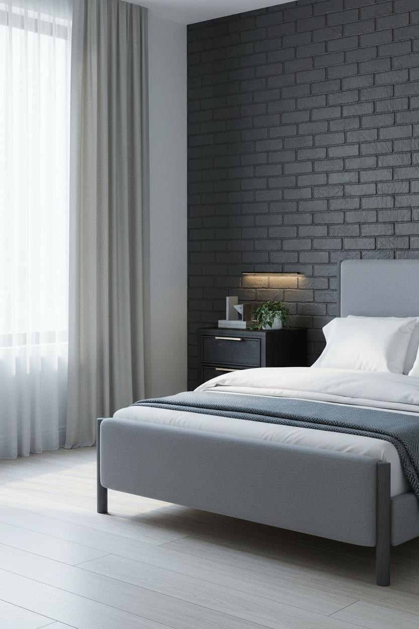 Modern Nightstand Contemporary Bedside Floating