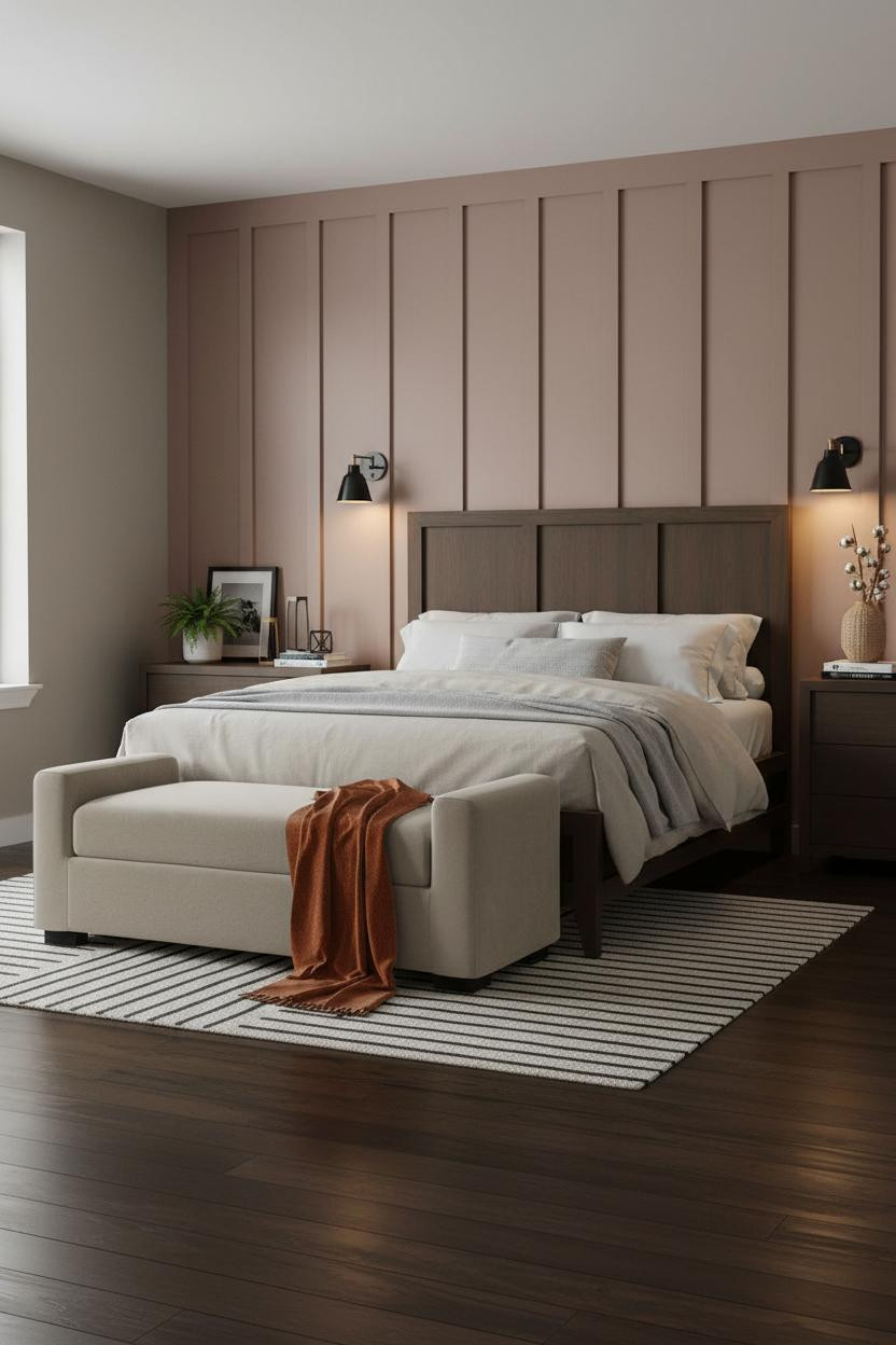 Neutral Earthy Bedroom Warm Minimalist Decor