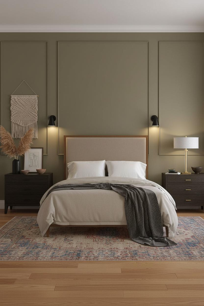 New Bed Designs Paneled Bedroom Modern