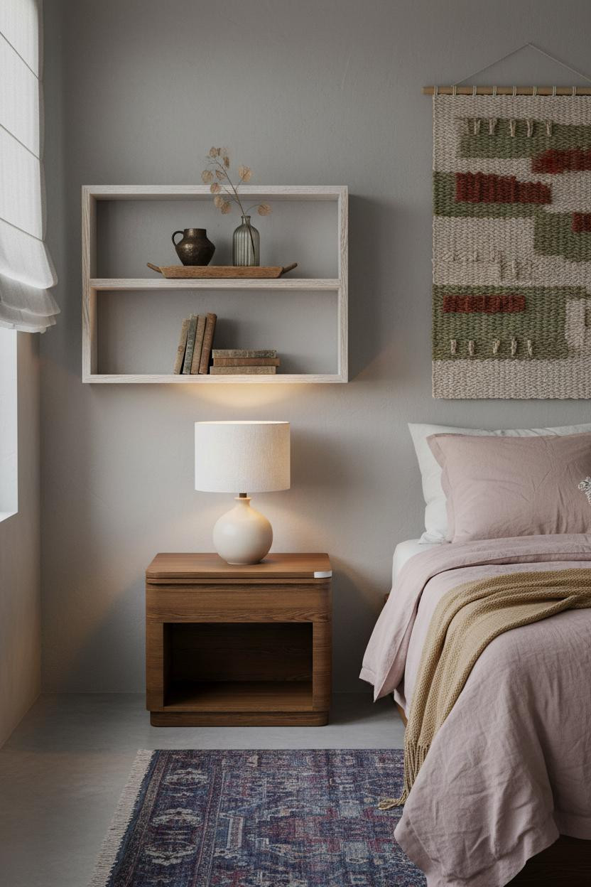 Nightstand Makeover Refinished Bedroom