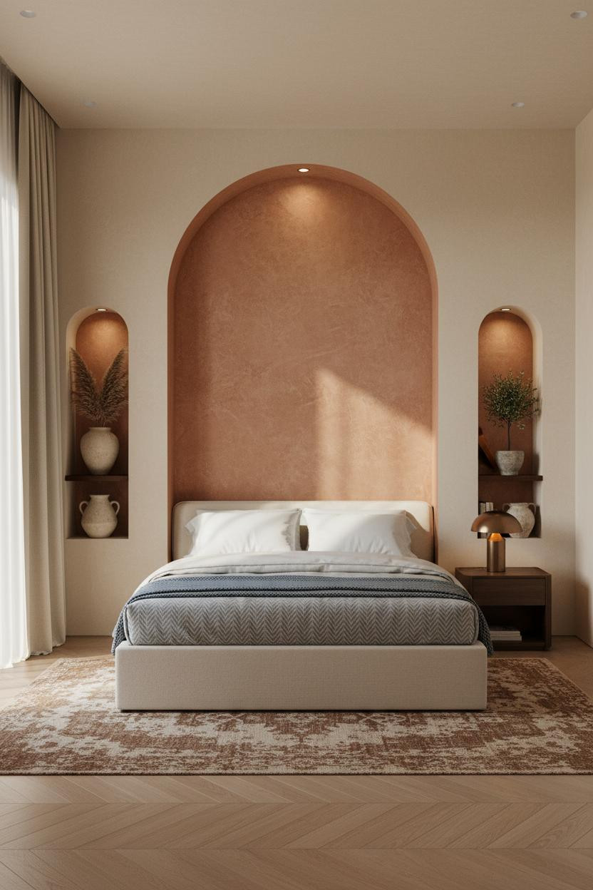 Rich Bedroom Luxury Tuscan Villa Master