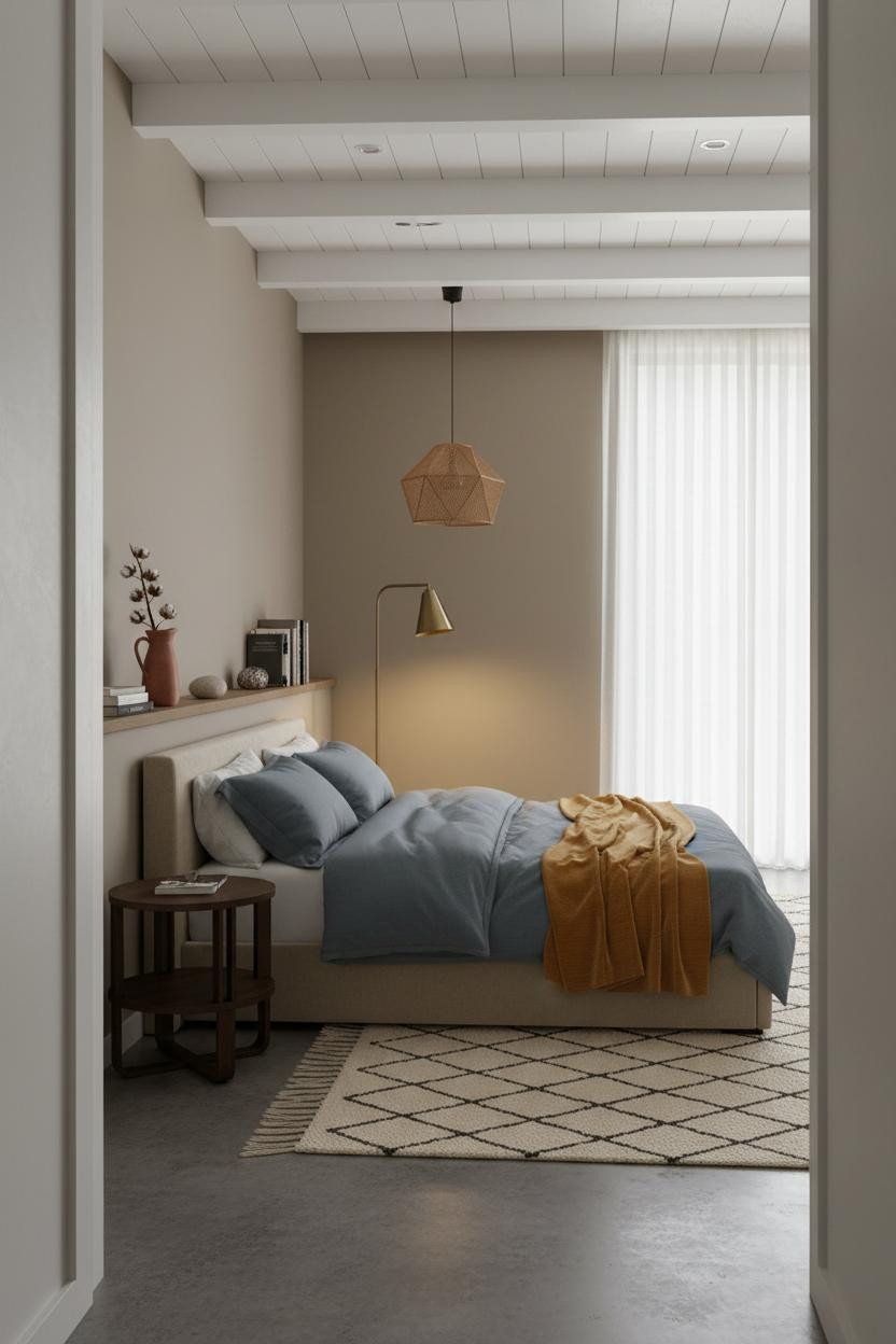 Simple Bedroom Small Rooms Minimalist