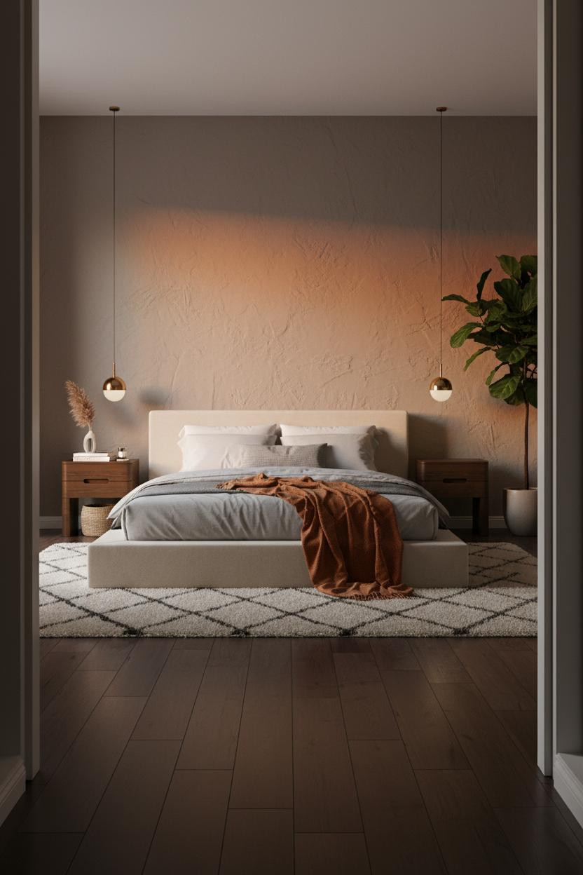 Simple Bedroom Small Rooms Minimalist Design