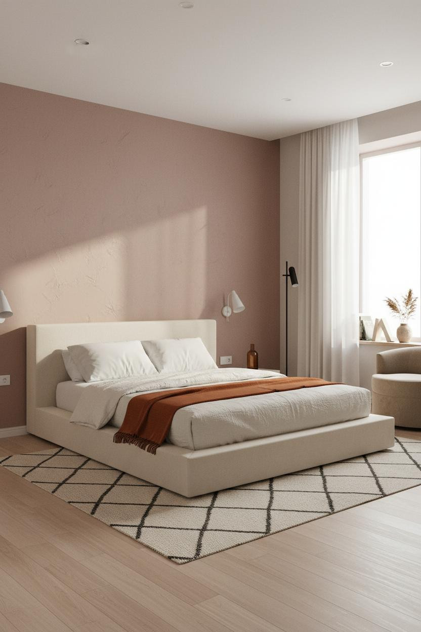 Simple Teen Bedroom Boho Minimal Design