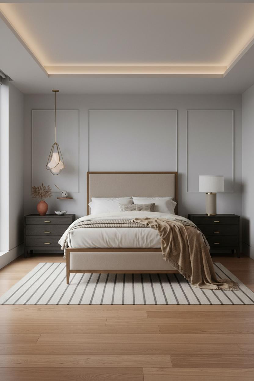 Single Bed Design Modern Bedroom Layout