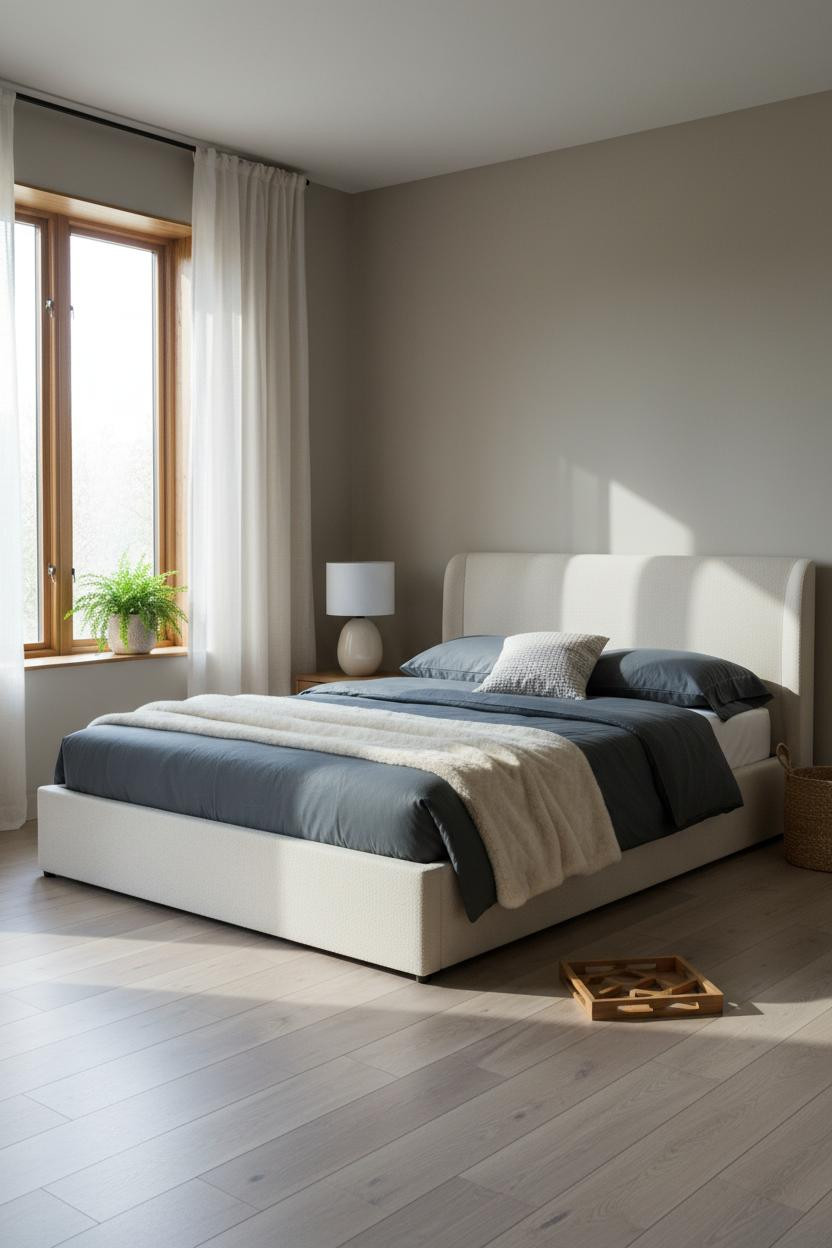Single Bed Design Scandi Modern Bedroom
