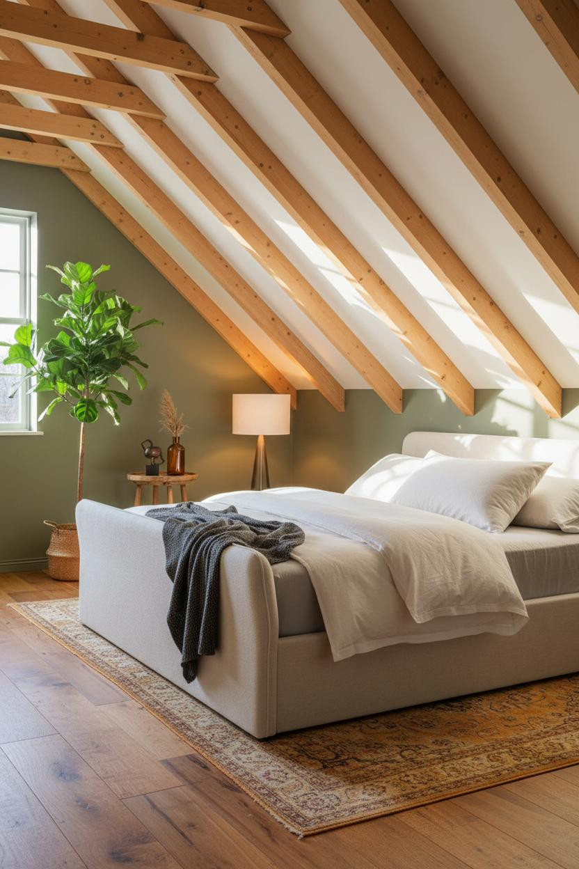 Sloped Ceiling Bedroom Slanted Walls Attic