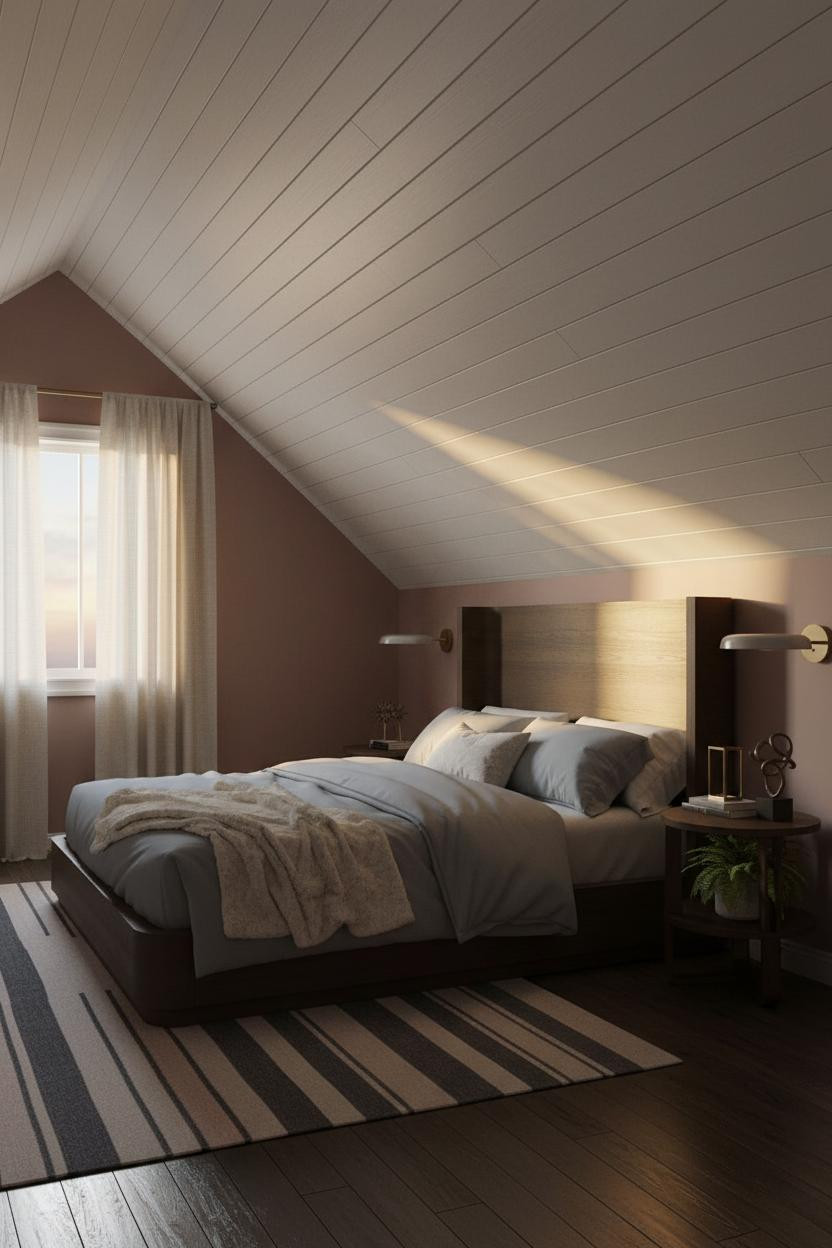 Sloped Ceiling Bedroom Slanted Walls Attic