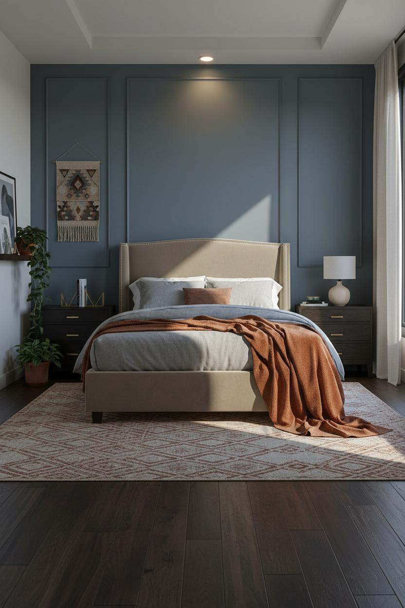 Small Bedroom Design Shiplap Window Light