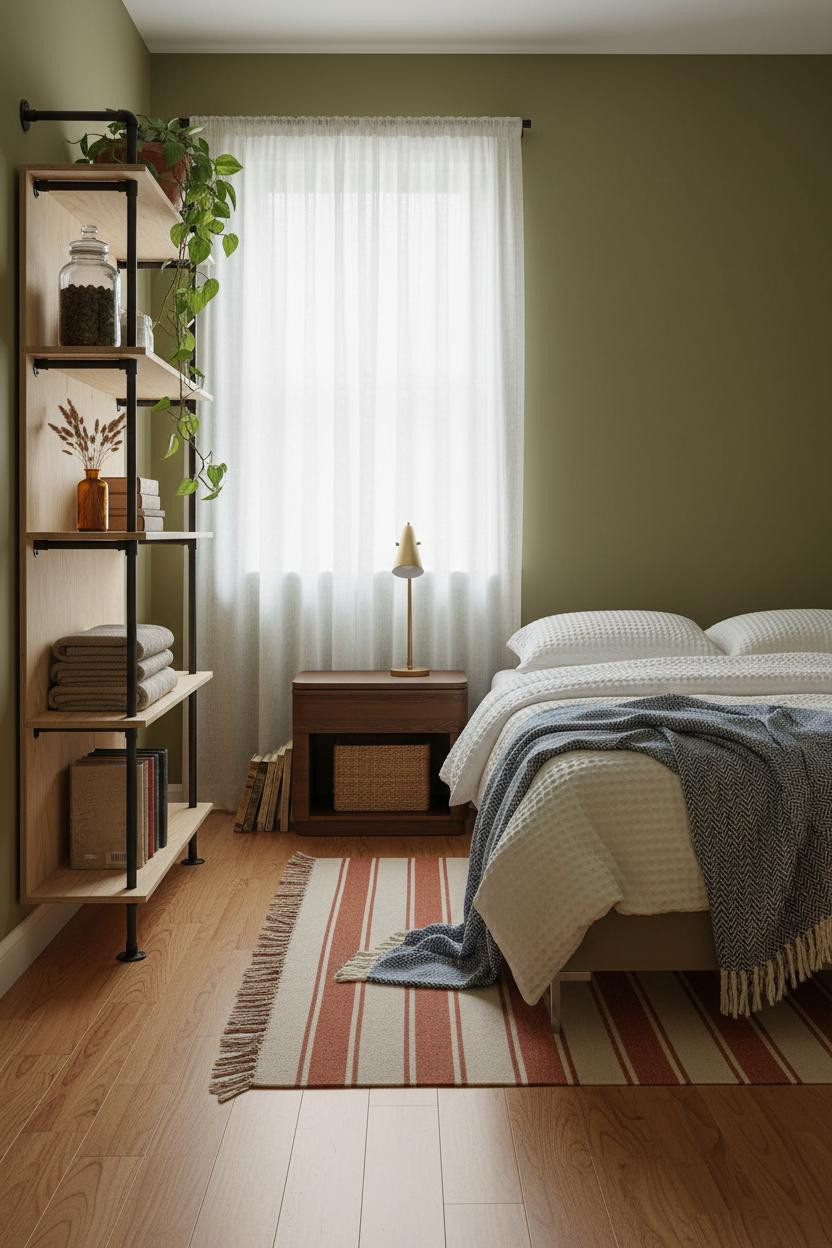 Small Bedroom DIY Ideas Aesthetic Storage