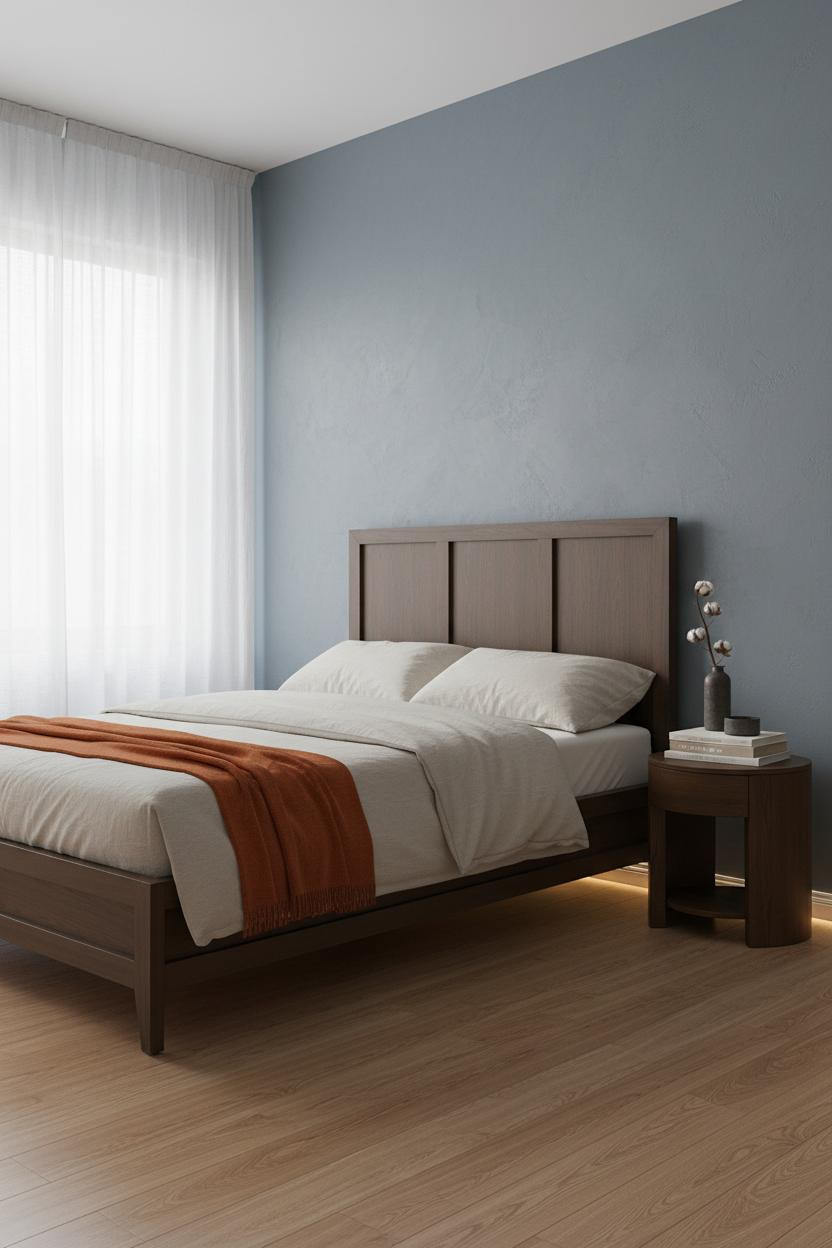 Small Nightstand Narrow Bedside Minimalist