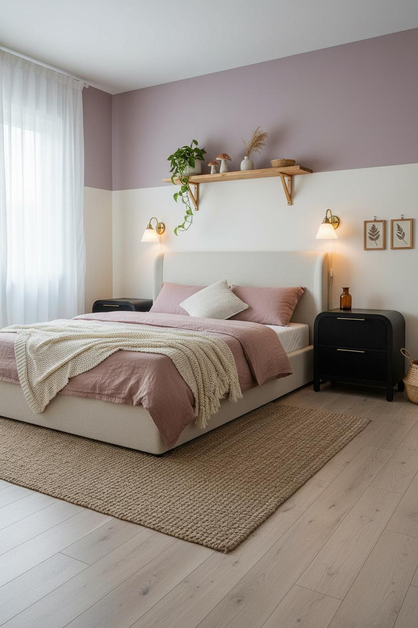 Small Teen Bedroom Floating Shelf