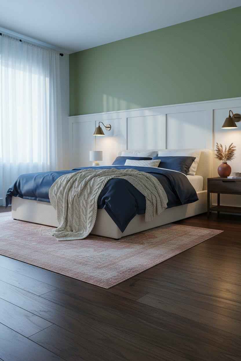 Teen Bedroom Farmhouse Aesthetic Wainscoting