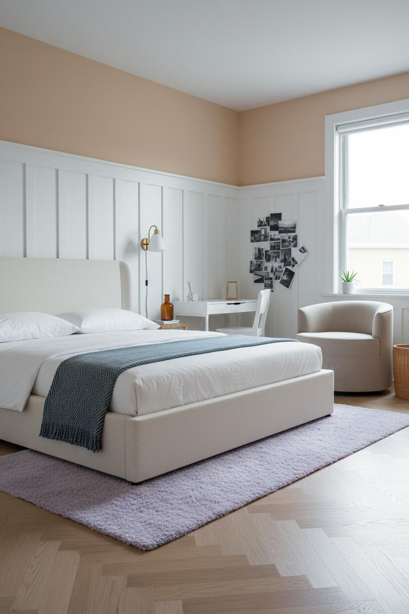 Teen Bedroom Makeover Calm Pink Room Design