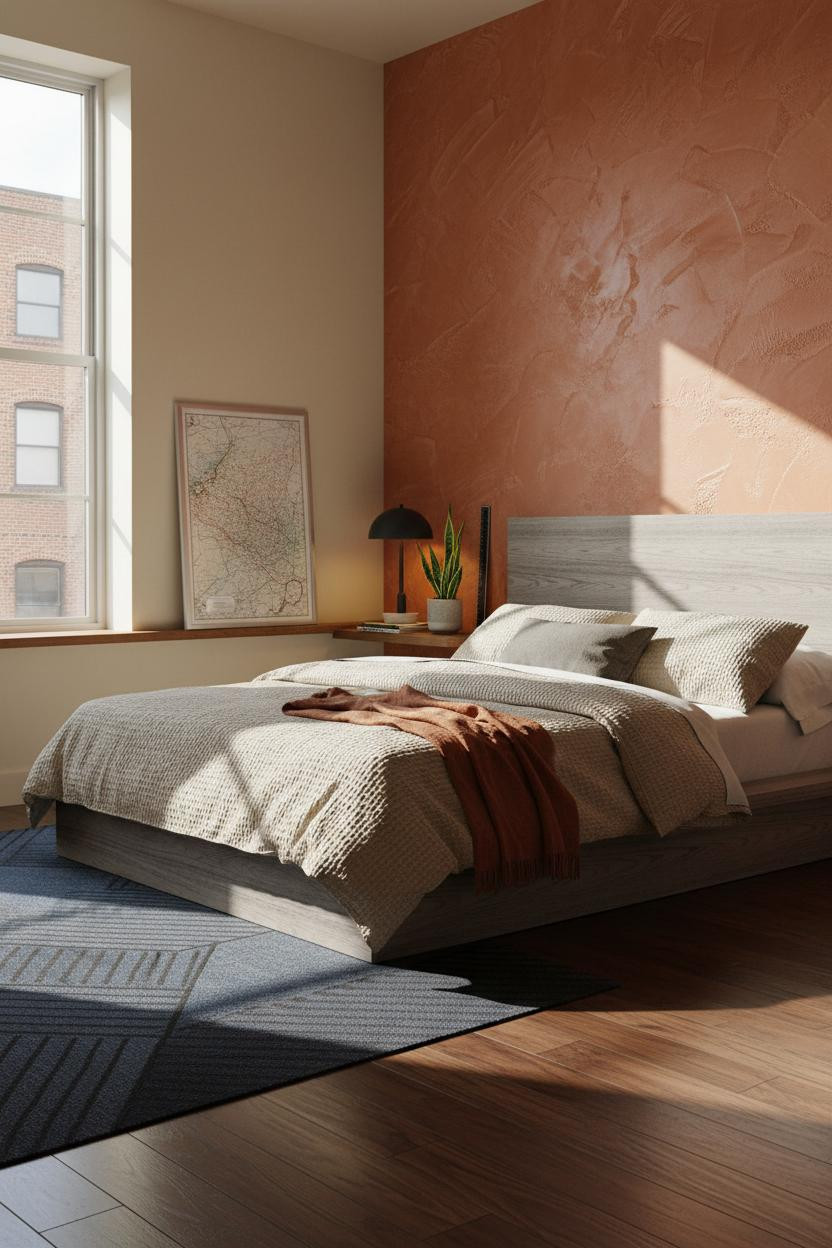 Older Teen Boy Bedroom Industrial