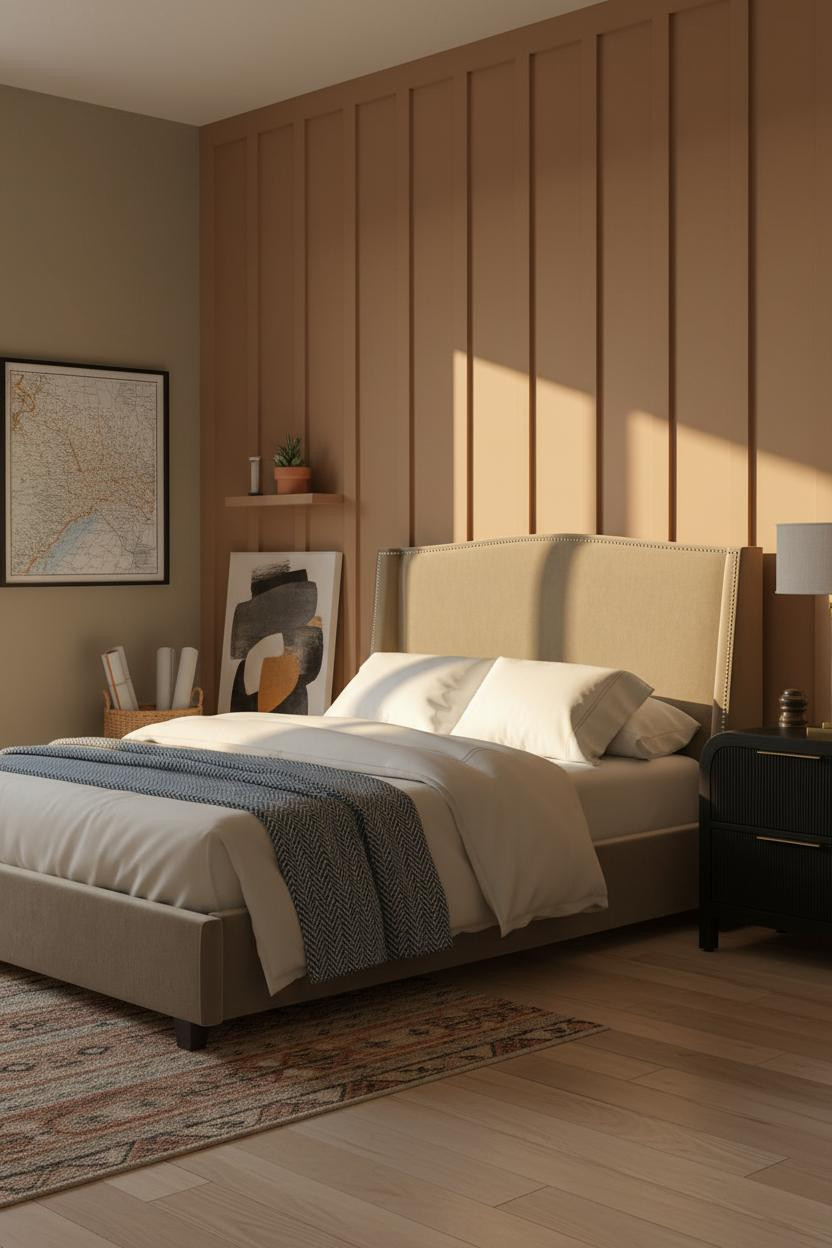 Teen Boy Bedroom Japandi Design