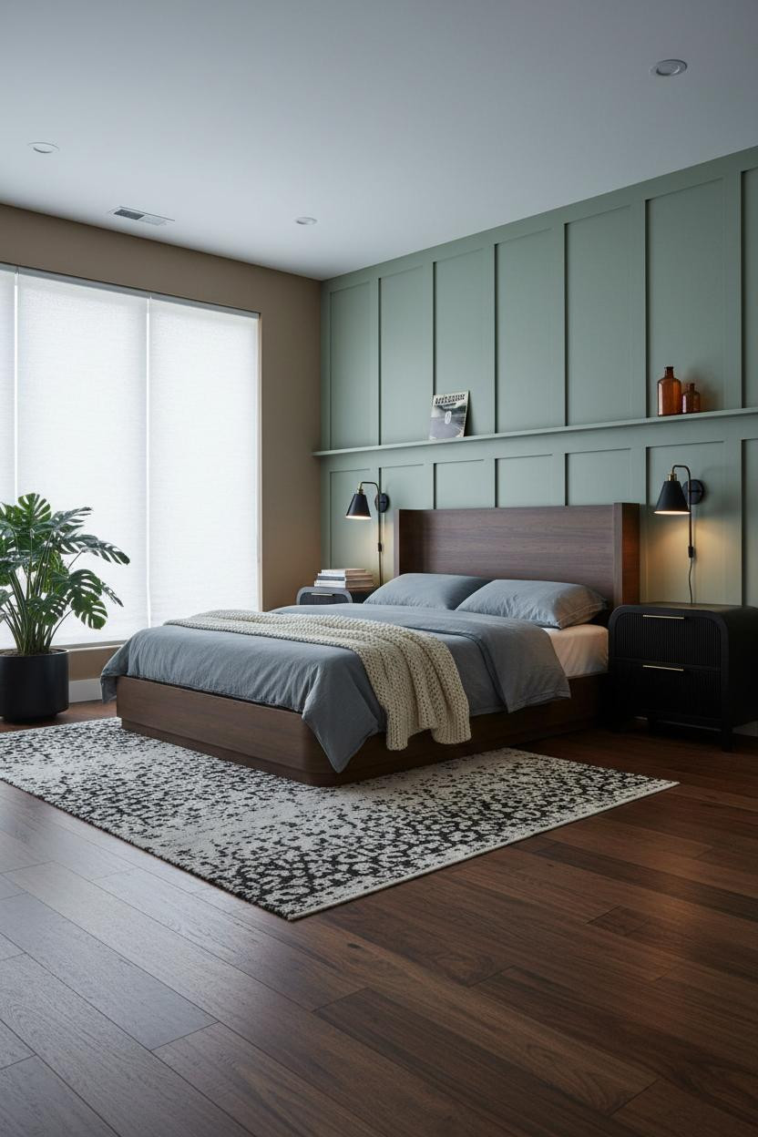 Older Teen Boy Bedroom Sage Green