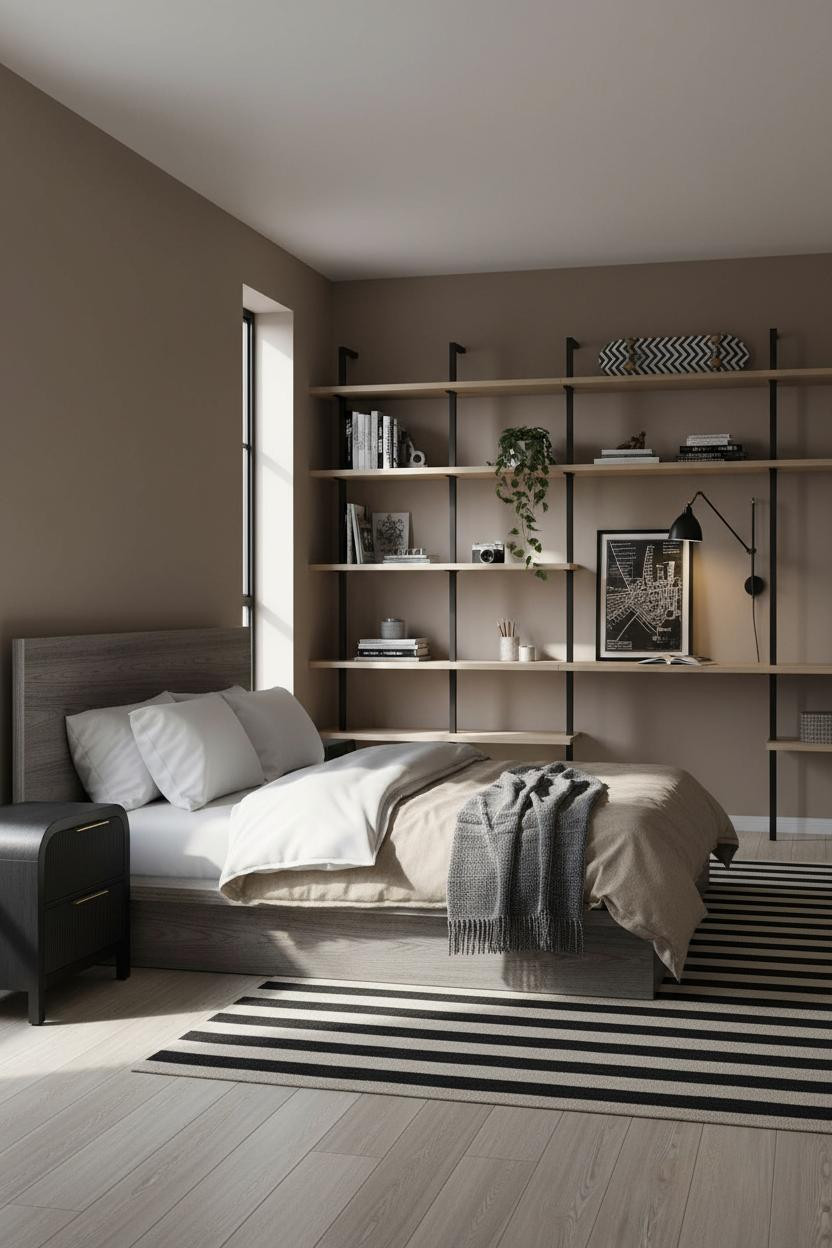 Older Teen Boy Bedroom Scandi Modern