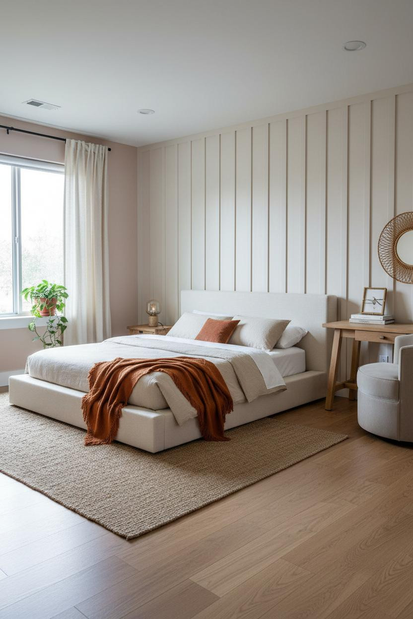 Trendy Teen Bedroom Modern Farmhouse