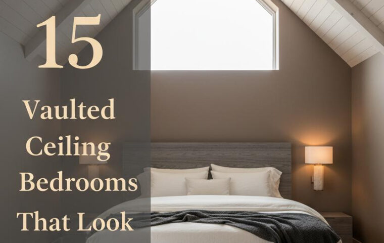 15+ Vaulted Ceiling Bedrooms That Make the Whole Room Feel Like It Breathes