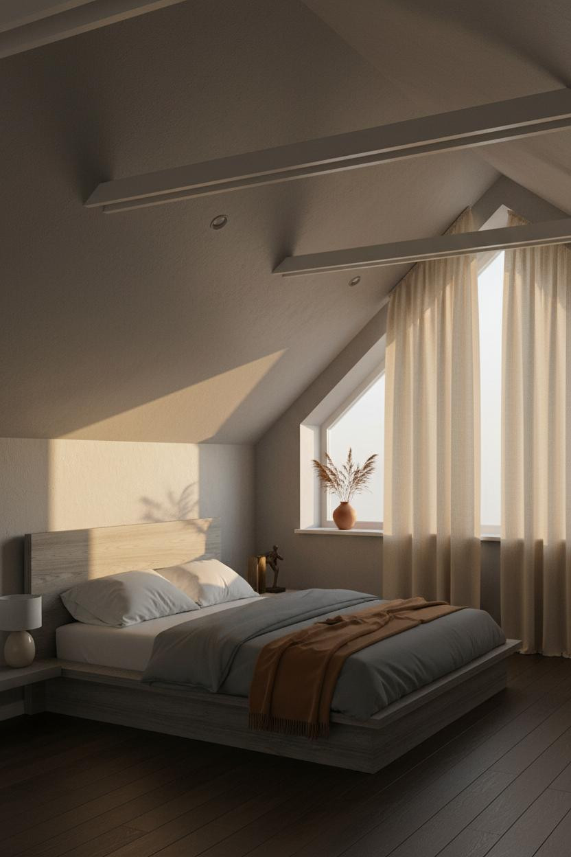 Attic Bedroom Ideas Master Low Ceiling Modern