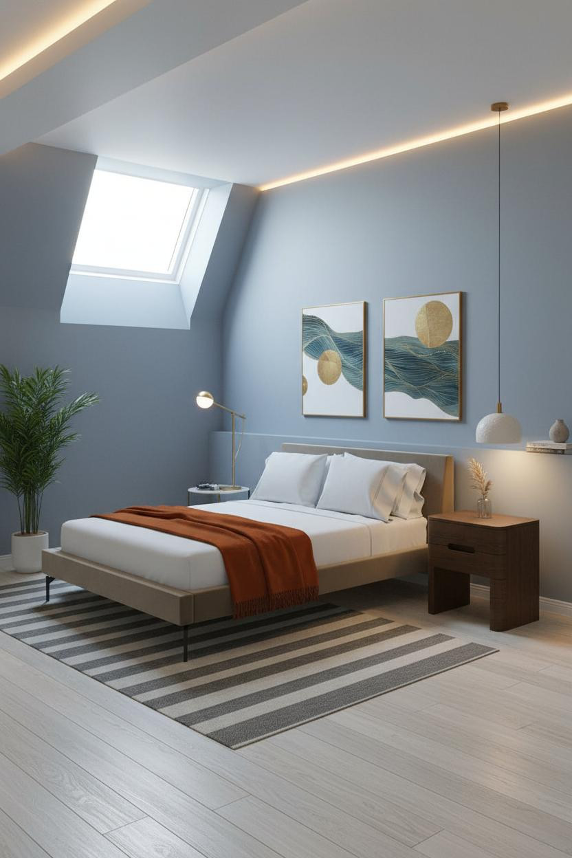 Basement Studio Apartment Layout Lighting