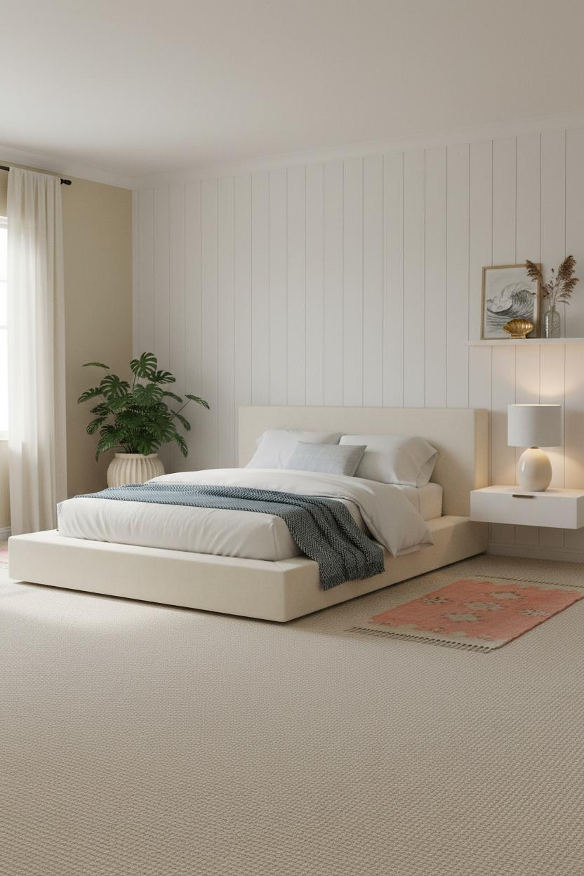 Beach Bedroom Ideas Coastal Teen Whitewashed