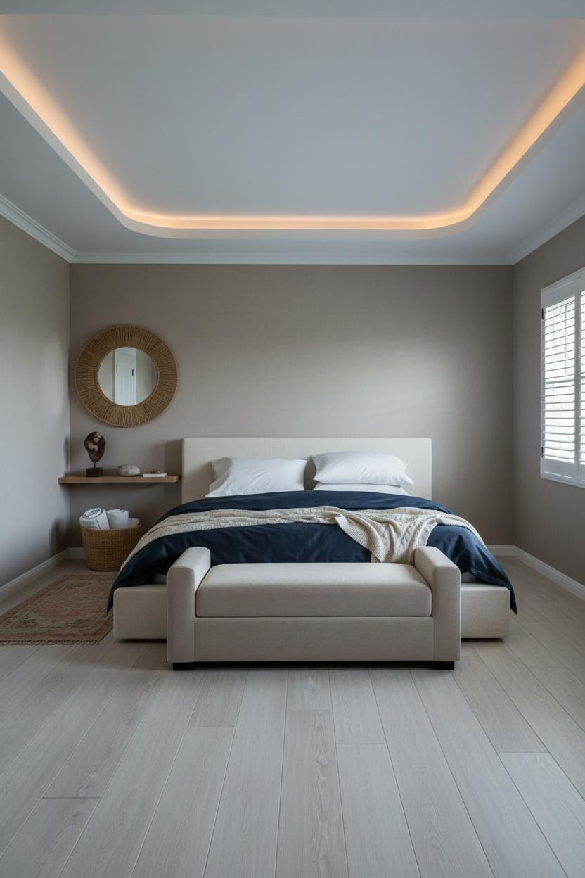 Beach House Bedroom Coastal Neutral Tones