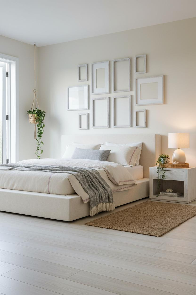 Beach Theme Bedroom Coastal Gallery Wall