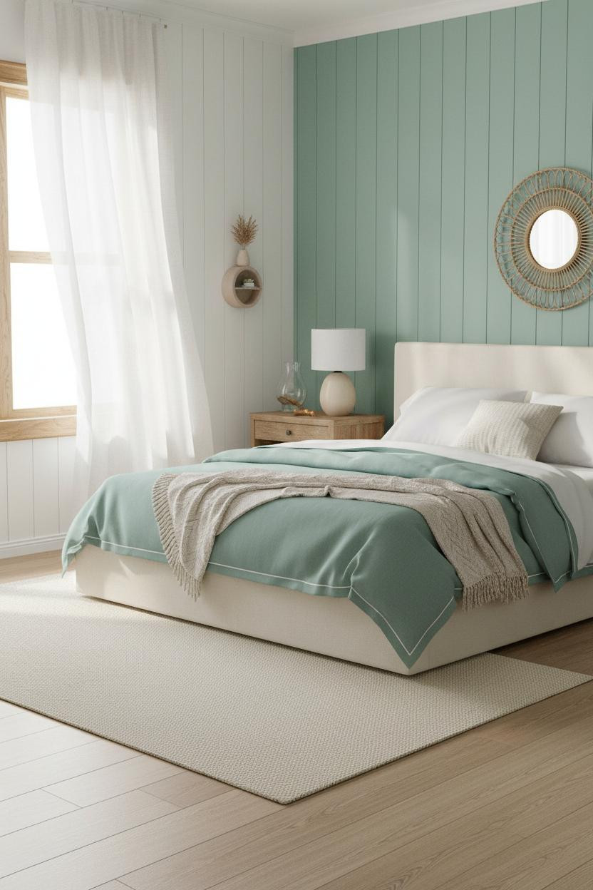 Beach Theme Bedroom Coastal Teen Seafoam