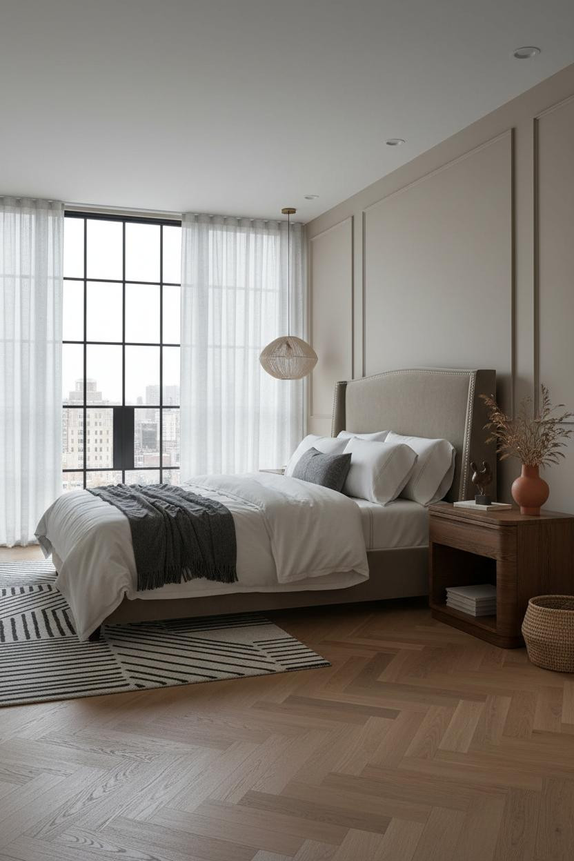 Bedroom Earth Tones Warm Neutral Coastal