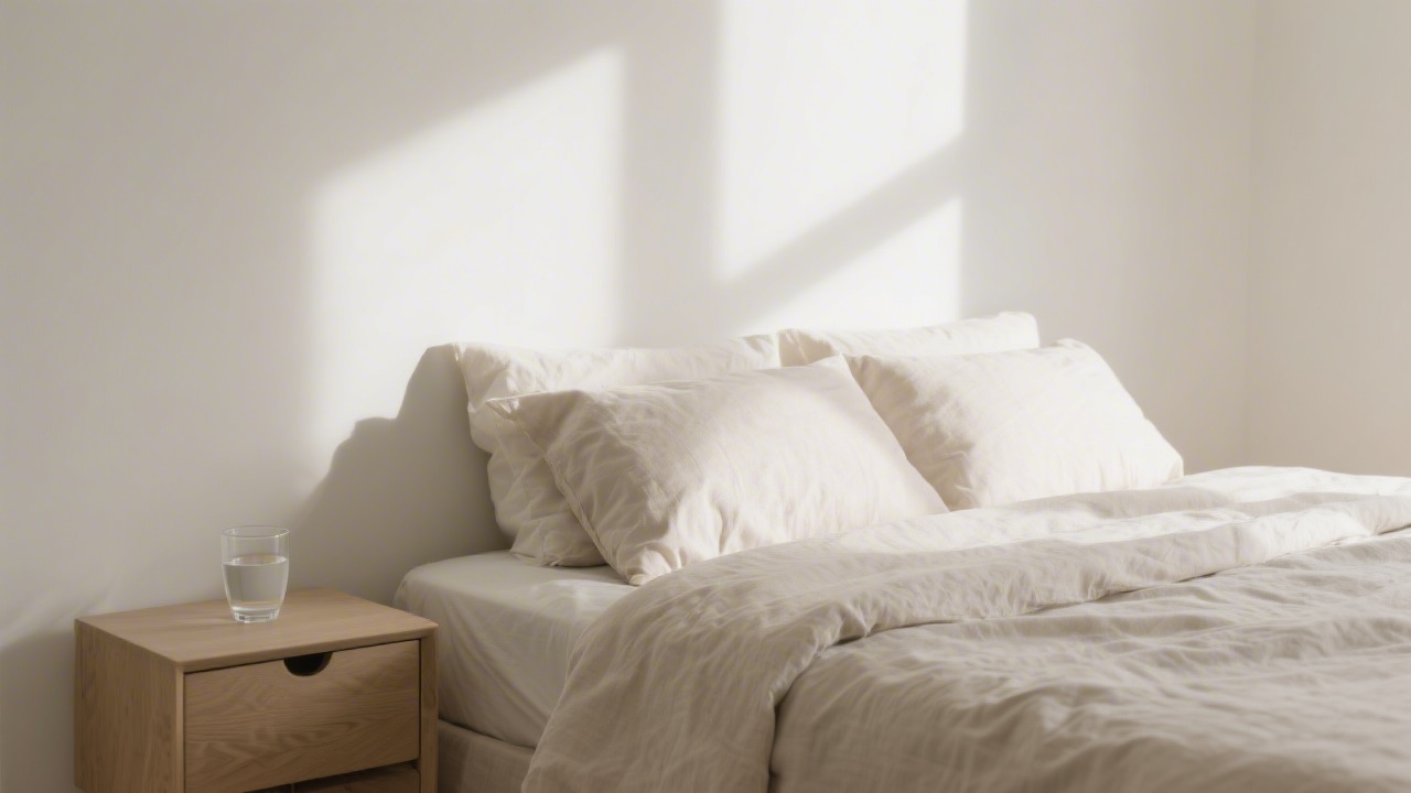 Comfortable sleep setup for IBS gut health management